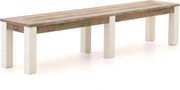 + 10% kassakorting | Picknickbank ROUGH | Teakhout | Tuinbank Old Teak Greywash | Kees Smit Tuinmeubelen