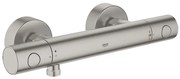 GROHE Grohtherm 1000 Cosmopolitan M douchekraan thermostatisch met koppelingen EcoJoy en volumegreep met ecobutton supersteel 34065DC2