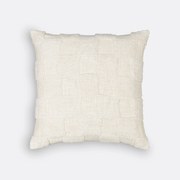 Kussenhoes in getuft katoen 65x65 cm, Renzo