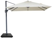 Zweefparasol  3x3m S1 (excl. voet) Taupe-naturel-bruin Camello Diego