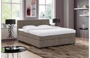 Goossens Basic Boxspring Compleet Inus, Vlak 180 x 200 cm (=2x 90 x 200 cm) met hoofdbord