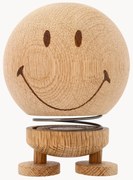 Decoratief object Hoptimist Smiley van eikenhout