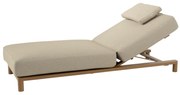 Madeira ligbed met hoofdondersteuning amber 4 Seasons Outdoor