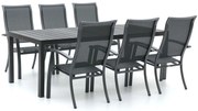 Bellagio Lugo/Fidenza 220cm dining tuinset 7-delig stapelbaar