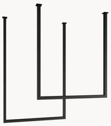 Metalen handdoekenhouder Tensi, 2 stuks