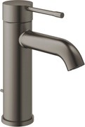 Grohe Essence New S-size Wastafelkraan met waste Hard Graphite Geborsteld