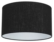 Stoffen lampenkap zwart 35/35/20