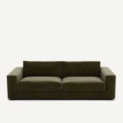 Sofa 3- of 4-zits, fluweel, Skander