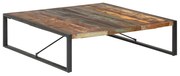 vidaXL Salontafel 140x140x40 cm massief gerecycled hout