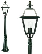 Maaseick Tuinlamp Tuinverlichting Groen / Antraciet / Zwart E27