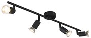 Smart Spot / Opbouwspot / Plafondspot zwart kantelbaar incl. Wifi GU10 - Jeany Modern GU10 Binnenverlichting Lamp