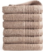 Handdoek Supreme Collectie - 6 stuks - 50x100 - sand
