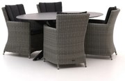 + 10% kassakorting | Diningset Intenso | 4 personen | Tuinset sintered stone | 5-delig | Kees Smit Tuinmeubelen