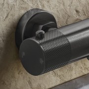 Saniclear Iron Curved omstelknop voor opbouw thermostaatkranen (SK38379, SK24864 en SK24865)