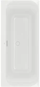 Villeroy & boch Loop duobad - 180x80cm - rechthoek - acryl Wit Alpin glans uba180lsf2v-01