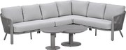 Garden Impressions Ryan hoek loungeset 6-delig - taupe