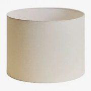 Arlina Stoffen Lampenkap Gebroken Wit & Ø40 Cm - ↑30 Cm - Sklum
