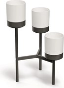 Prosperplast Bloomie Stand Plantenstandaard - Wit - 3 Potten - 80,5 cm