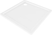 Mexen Flow douchebak vierkant slim 85 x 85 cm, wit glans - 46S108585