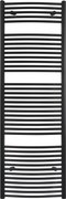 Ben Samos handdoekradiator licht gebogen 1224W 60x177,5cm mat antraciet