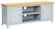 vidaXL Tv-meubel 120x35x48 cm massief eikenhout