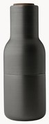 Zout- en pepermolen Bottle Grinder met walnootdeksel, 2-delig