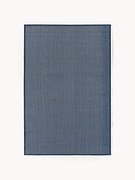 Indoor & outdoor dubbelzijdig vloerkleed Cort met zigzag patroon