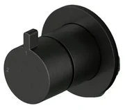 Hotbath Ace Afbouwdeel - 2-weg omstel - zwart geborsteld PVD AC111EXTMBP