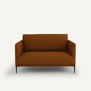 2-zits bank in gemêleerde gevlochten stof Oscar, ontwerp Emmanuel Gallina