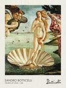 Kunstreproductie The Birth of Venus (1485), Sandro Botticelli