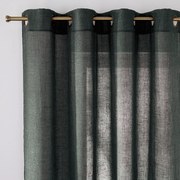Lussengordijn in polyester en linnen Aron