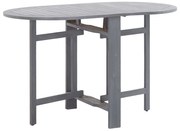 vidaXL Tuintafel 120x70x74 cm massief acaciahout grijs