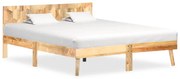 vidaXL Bedframe massief mangohout 140x200 cm