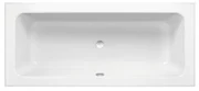 Bette One bad plaatstaal rechthoekig 170x75x42cm met ronde afvoer wit 3312-000