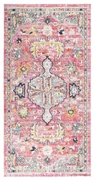vidaXL Buitenkleed platgeweven 100x200 cm rood