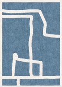 Handgeweven laagpolig wollen Gotland