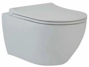 GO by Van Marcke wandtoilet - 53x36x35cm - met softclose & quickrelease zitting - porselein glans wit