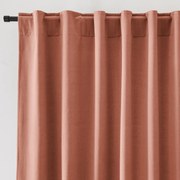 Fluwelen gordijn afgewerkt met verdekte lussen, Velvet