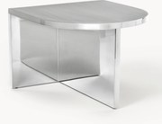 Ovale salontafel Leander van metaal