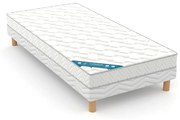 Matras in mousse, half-stevig 14 cm