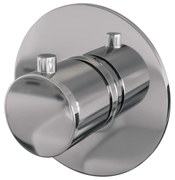 Brauer Chrome Edition inbouwthermostaat rond chroom