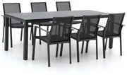 Bernstein Amberg/Menzano 220cm dining tuinset 7-delig stapelbaar