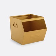 Stapelbare opbergbak in metaal, Hiba