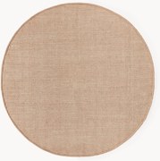 Rond wollen vloerkleed Amaro, handgeweven