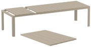 Siesta Exclusive Tuintafel - Atlantic XL - Taupe - Tussenstuk onderdeel - Siesta Exclusive