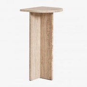 Nachtkastje In Natuursteen Corwel Travertine - Sklum