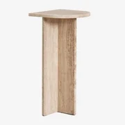 Nachtkastje In Natuursteen Corwel Travertine - Sklum