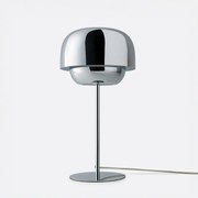 Tafellamp in chroom ijzer, Kinoko