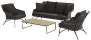 4 Seasons Outdoor Samoa Loungeset SALE  Loungeset    antraciet weerbestendig