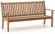 + 15% kassakorting | Parkbank Sunyard  | Teakhout | 3 personen | Tuinbank Natural Teak | 184cm | Kees Smit Tuinmeubelen
